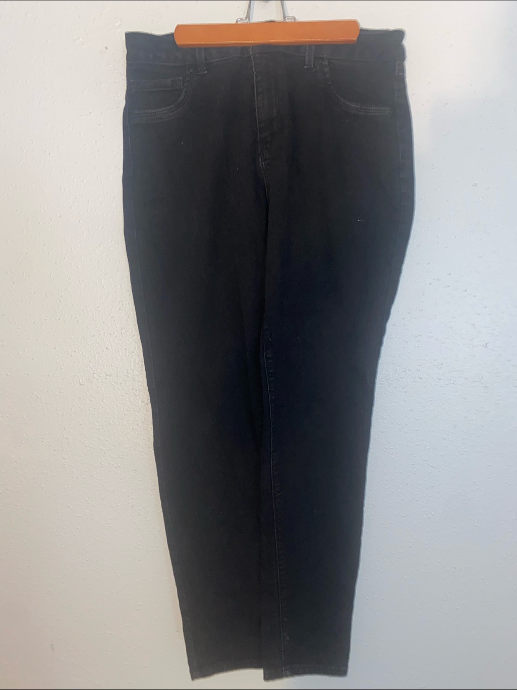 Women’s D.Jeans Black Straight-Leg Jeans